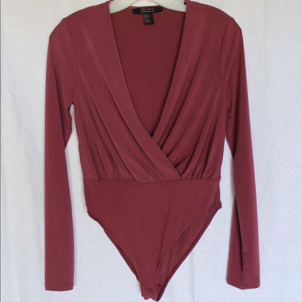 Forever 21 Long sleeve bodysuit